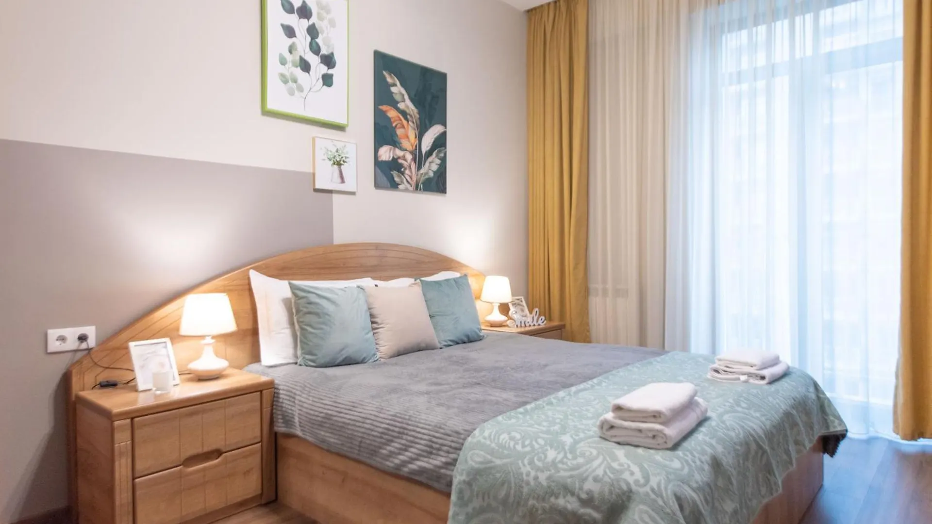 Gg Home - New, Cozy 2 Bedroom Apartment On 16Th Floor Τυφλίδα Γεωργία