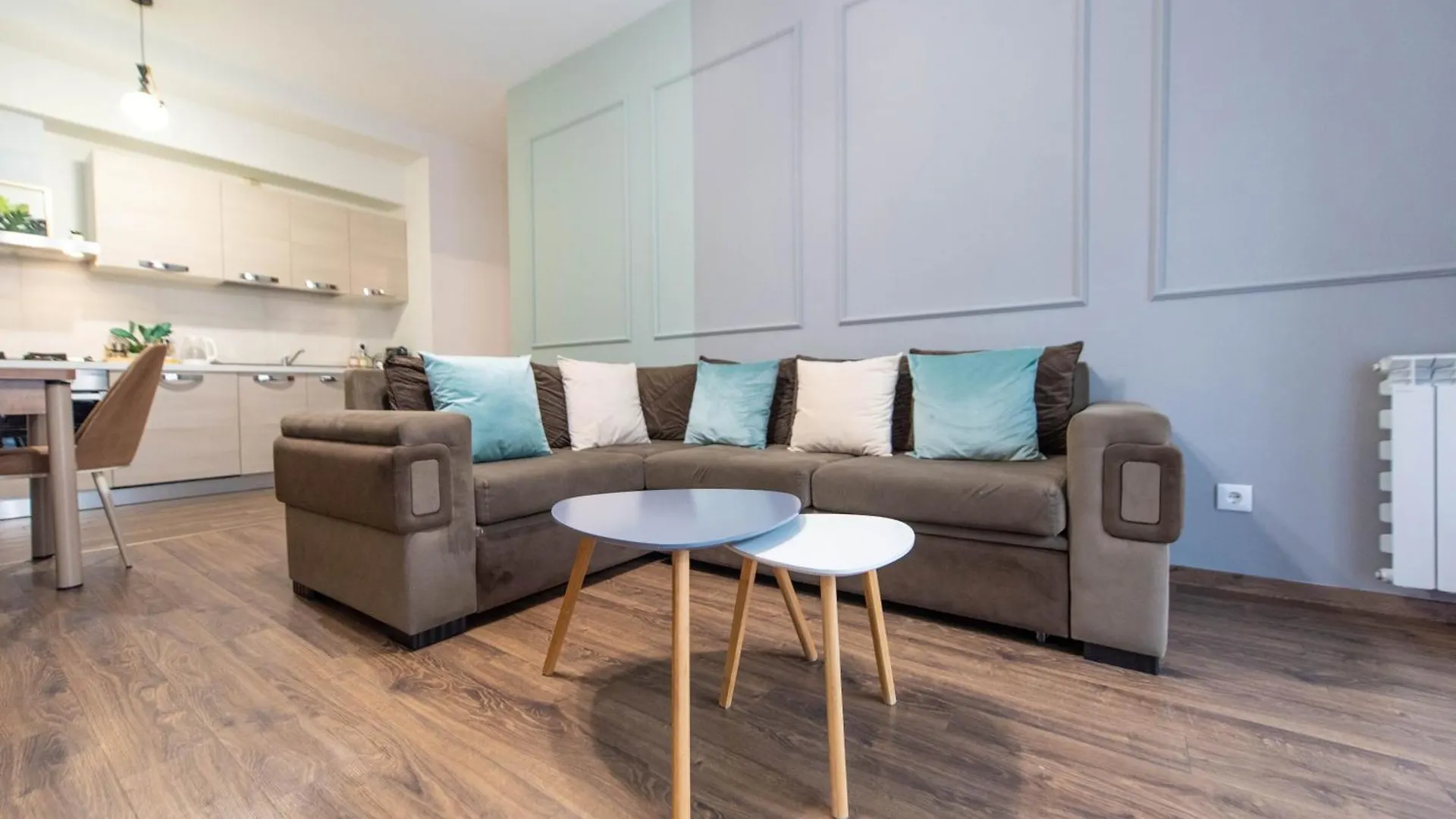 Gg Home - New, Cozy 2 Bedroom Apartment On 16Th Floor Τυφλίδα