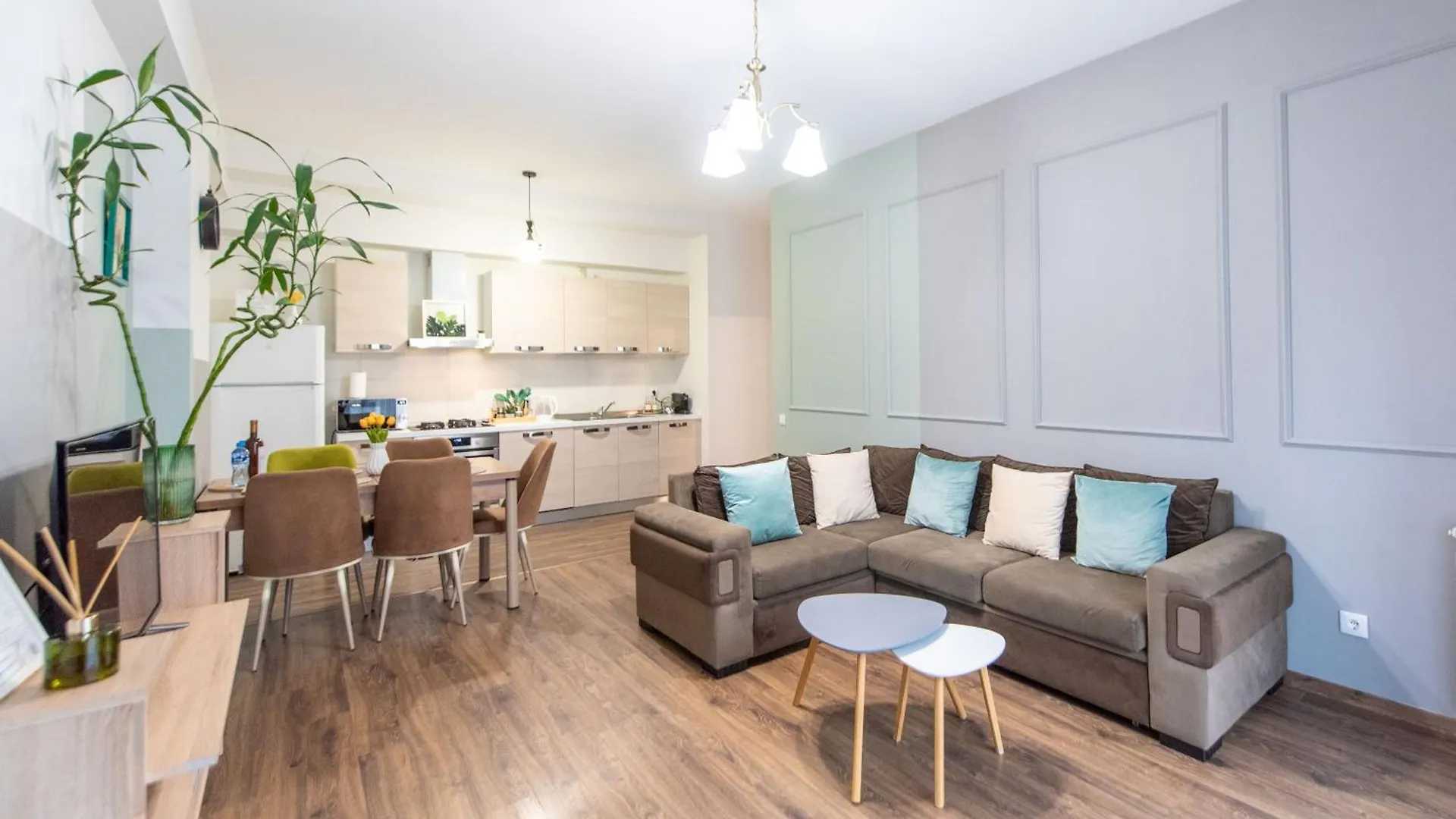 Gg Home - New, Cozy 2 Bedroom Apartment On 16Th Floor Τυφλίδα